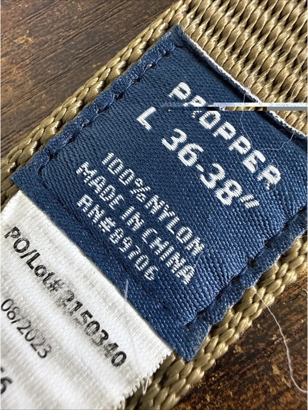 Propper Tactical Duty Belt F5666 – Army Tan 1¼